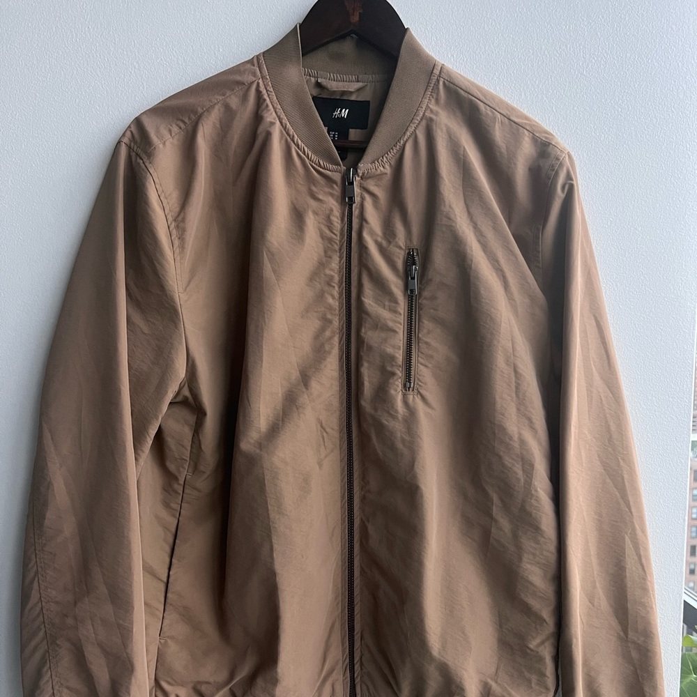 Bomber Jacket Tan